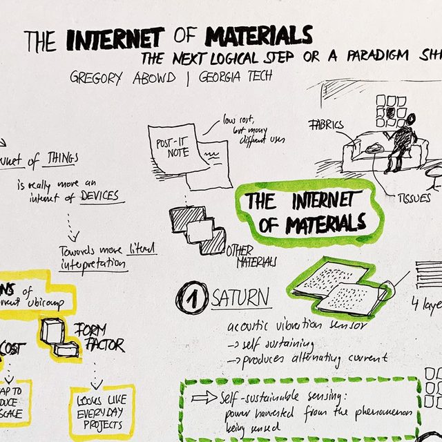 Gregory Abowd · 2019: The Internet of Materials (UCLIC Seminar)